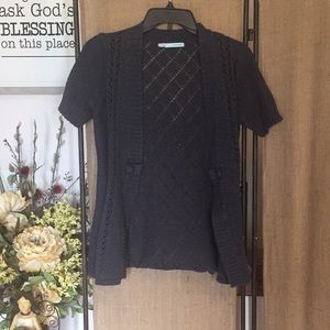 Maurice's short sleeve cardigan